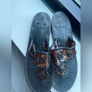Barely worn jack Rogers tortoise sandal